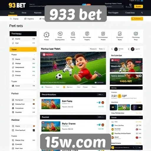 Experiência do usuário no site 933 bet